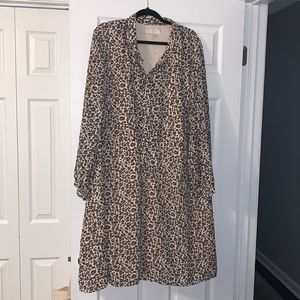 Leopard Print Dress